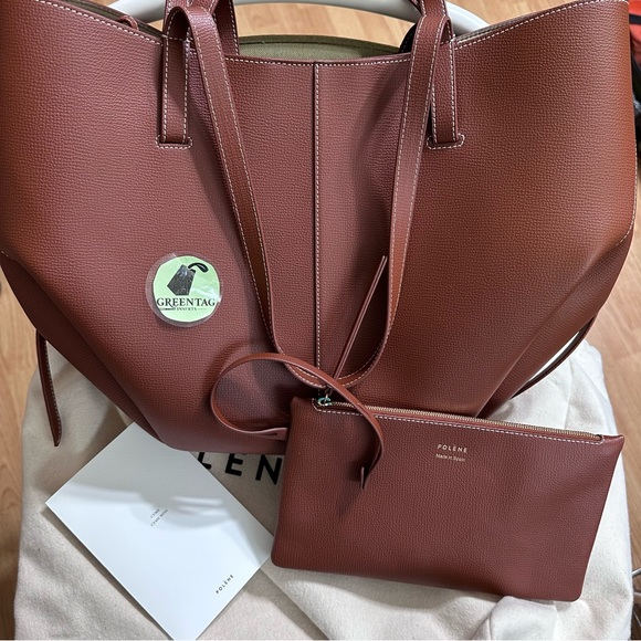 Polene Bags Polene Paris Cyme Bag Large Cognac Poshmark